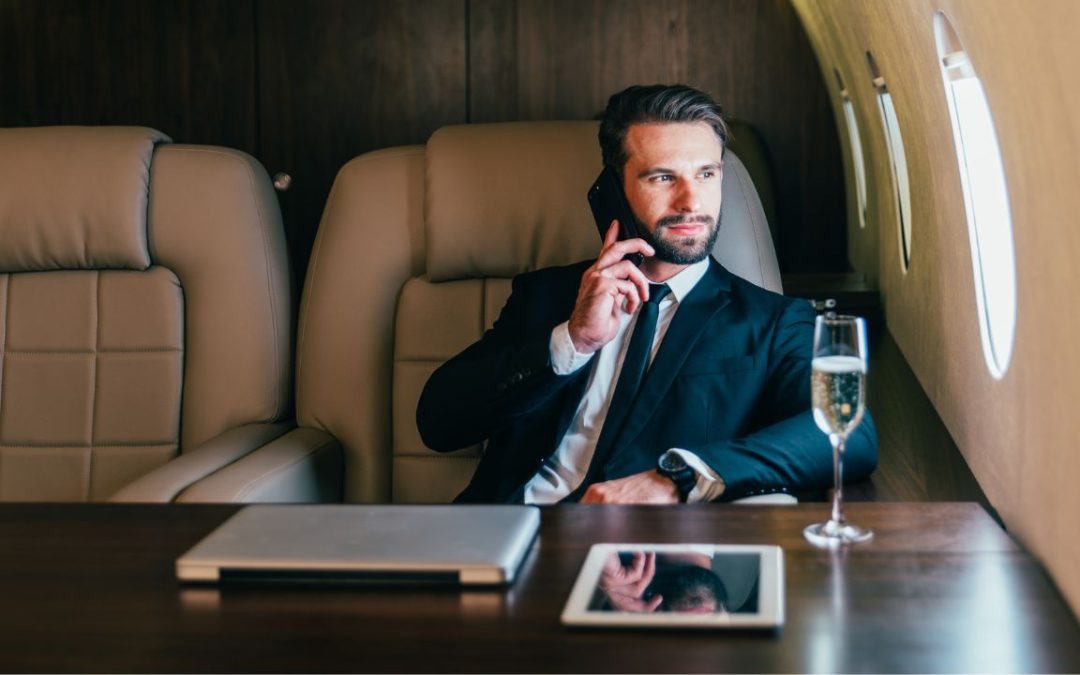 Traveling by Private Jet